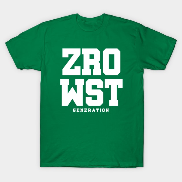 ZERO WASTE GENERATION T-Shirt by KOOKOO ART